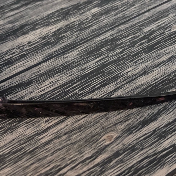 Chic Black Brown Tortoise Accent mCat-Eye Glasses - Picture 3 of 5